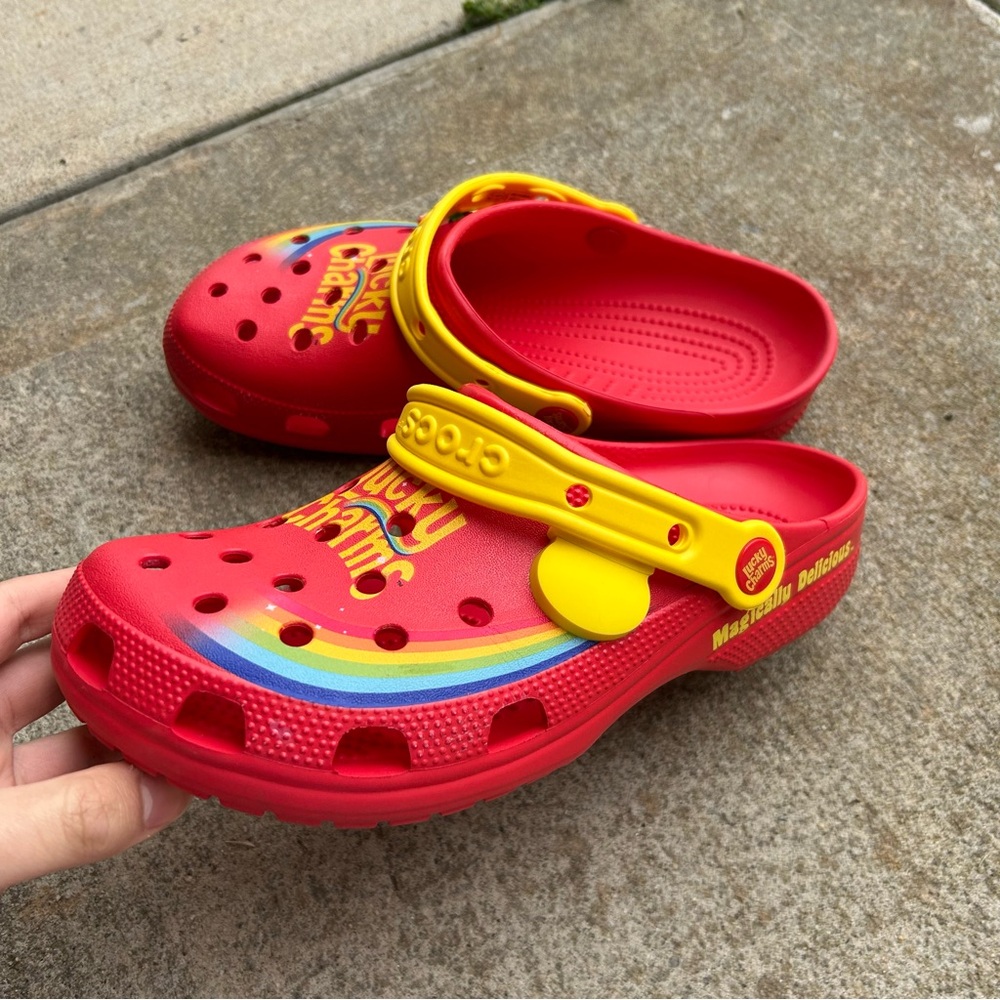 Womens Lucky Charms Crocs